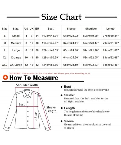 Womens Fleece Zip Up Jacket with Hood Christmas Print Plus Size Winter Coats Fashion Long Sleeve Outwear with Pockets A07 Chr...