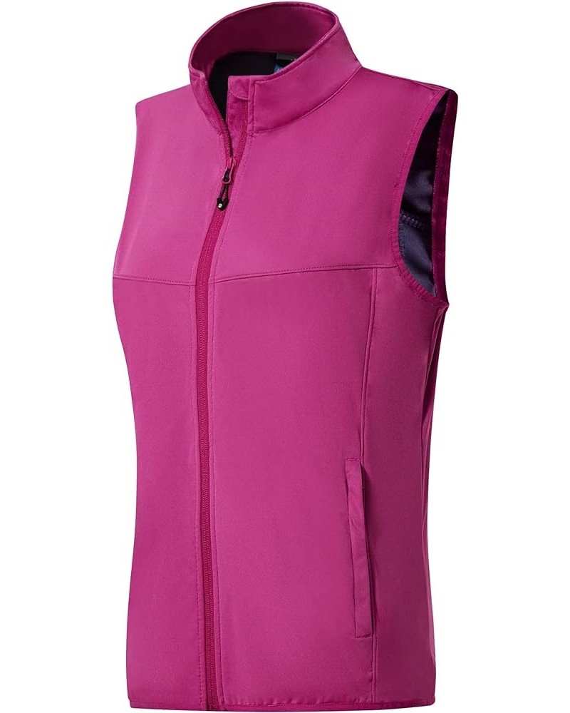 Women's Lightweight Vest Sleeveless Golf Jacket, Windproof Weather Resistance for Running Hiking Casual Slim Fit Peach $9.90 ...