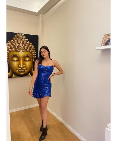 Sparkly Sequin Short Homecoming Dresses for Teens 2023 Tight Glitter Formal Prom Cocktail Party Gown for Women 01-blush Pink ...