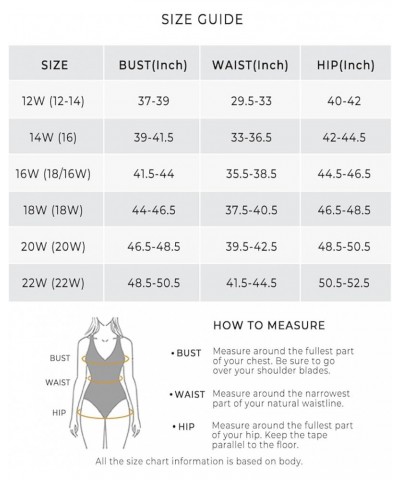 Women Plus Size One Piece Swimsuits V Neck Tummy Control Bathing Suits Front Cross Swimwear Solid Black $16.79 Swimsuits