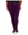 1826/926 Ponte Women's Butt Lift Plus Size Super Comfy Moleton Skinny Stretch Jeggings Legging Cotton Yoga Pants Purple $17.3...