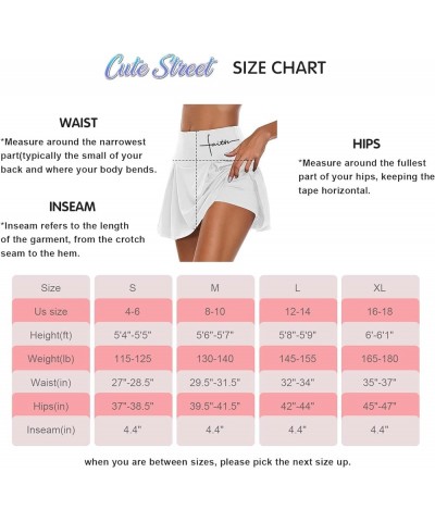 Women's Tennis Skirts Athletic Elegant Skirts Golf Mini Skort Workout Running Sports Skorts Black $14.74 Skorts