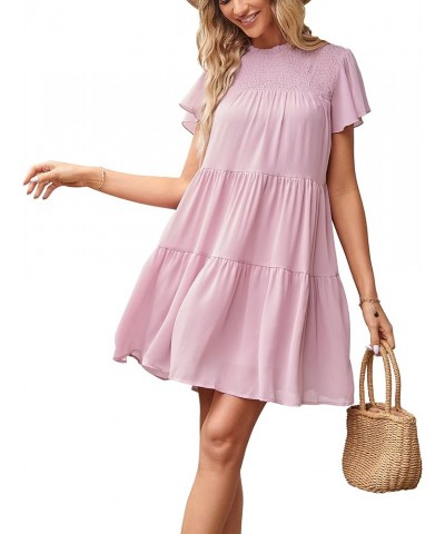 Women 2023 Women Dress: Casual Dresses Perfect for Beach, Outdoor Gathering, Shopping and Party Wedding Dresses 070-pink $12....
