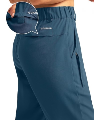 Women's Long Hiking Cargo Shorts 13" Knee Length Lightweight Quick Dry Bermuda Shorts for Women with 5 Pockets Dusty Blue $17...