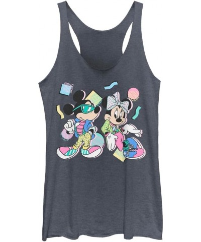 Women's 80s Minnie Mickey Navy Htr $12.60 Blouses