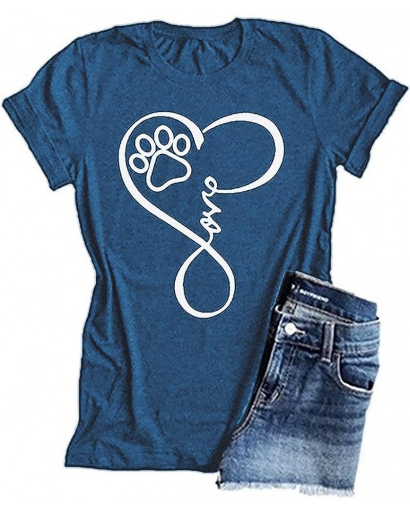 womens Casual Blue $8.84 T-Shirts