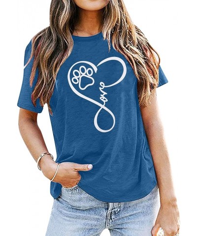 womens Casual Blue $8.84 T-Shirts