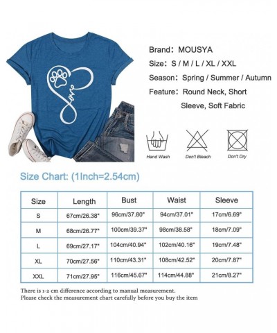 womens Casual Blue $8.84 T-Shirts