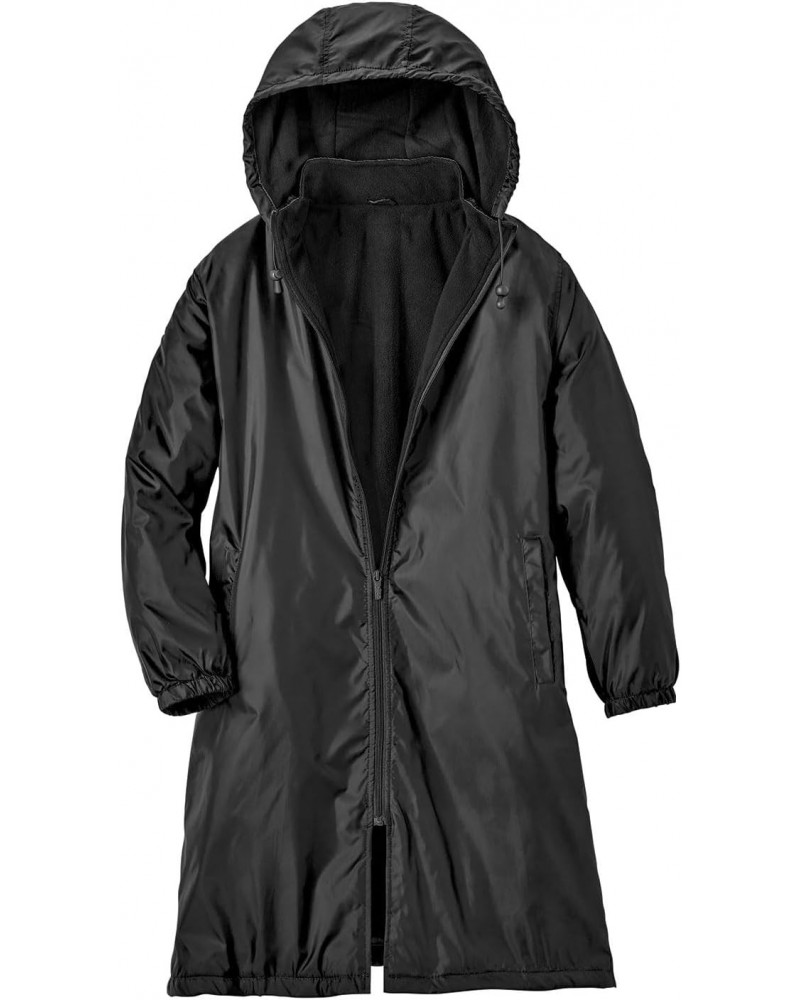 Womens Rain Jacket with Hood - Long Raincoat, Womens Coat Storm Jacket - Black, 2X $30.36 Coats