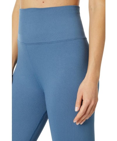 Women's Love Sculpt 7.8 Ruffle Legging Coastal Blue $41.85 Leggings