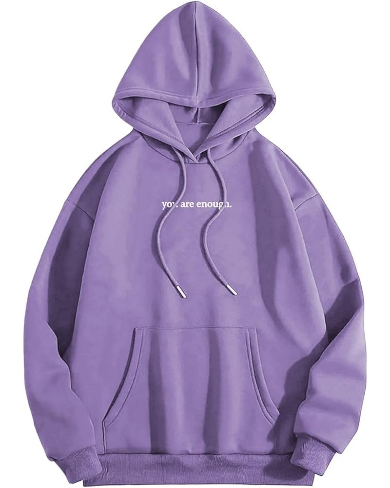 Dear Person Behind Me Hoodies for Women, Fleece Long Sleeve Print Hoodie Sweatshirts Drop Shoulder Pullover Fall Clothes 0105...