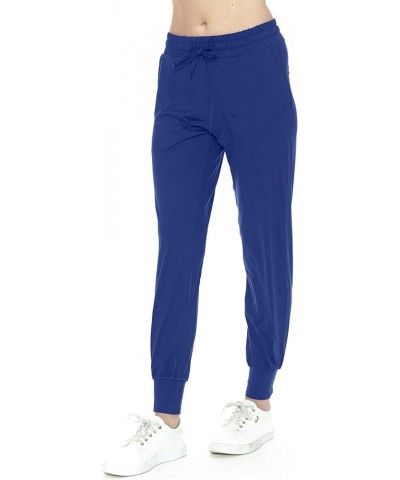 Women's Drawstring ActiveFlex Joggers Pants with Pockets Workout Athletic Sweatpants Full Length Larkspur $11.47 Activewear