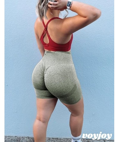 Tie Dye Biker Shorts for Women High Waist Seamless Shorts Workout Yoga Leggings Scrunch Butt Lift Gym Pants 0 Khaki $13.92 Ac...