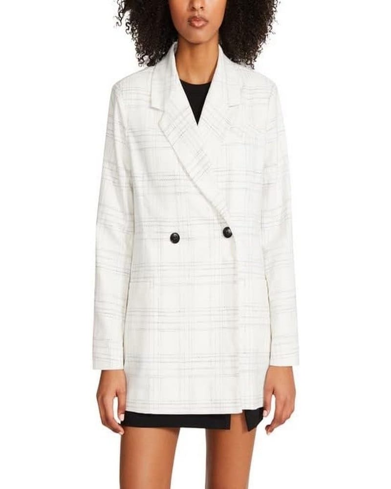 Women's Nika Blazer Optic White $21.20 Blazers