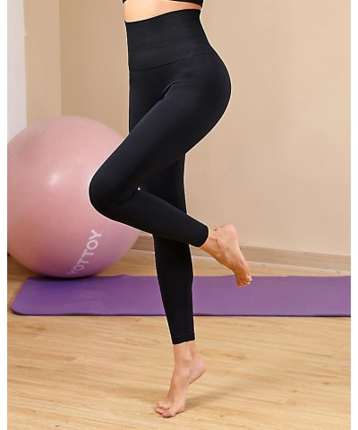 Activewear Thick High Waist Tummy Compression Slimming Body Leggings Pant Black 1 $12.50 Pants