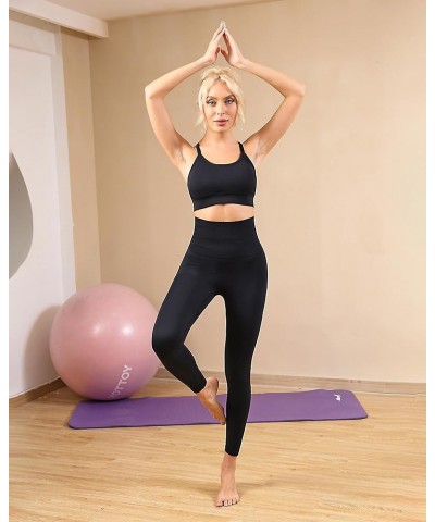 Activewear Thick High Waist Tummy Compression Slimming Body Leggings Pant Black 1 $12.50 Pants