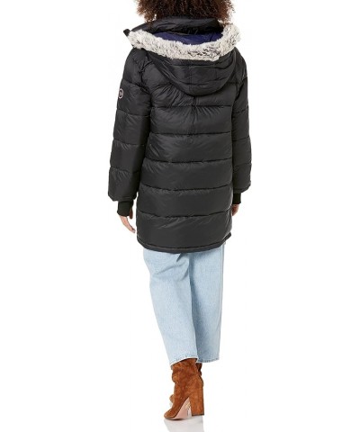 Women's Ozzy Mid-Length Puffer Jacket Black $80.79 Jackets