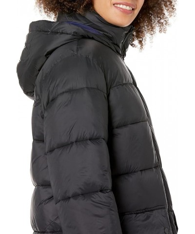 Women's Ozzy Mid-Length Puffer Jacket Black $80.79 Jackets