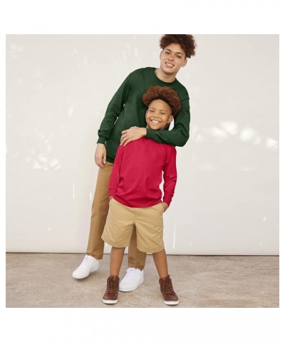 Adult Ultra Cotton Long Sleeve T-Shirt, Style G2400, Multipack 3 Ash Grey (3-pack) $8.40 T-Shirts