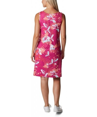 Women's Chill River Printed Dress Wild Fuchsia Daisy Party Multi $14.70 Activewear