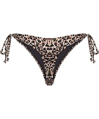 Women's Thong Bikini Bottom Leopard $11.59 Swimsuits