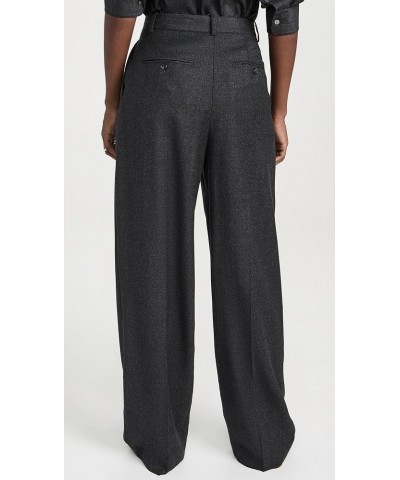 Women's Double Pleat Pants New Charcoal Melange $49.66 Pants