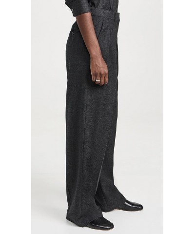 Women's Double Pleat Pants New Charcoal Melange $49.66 Pants