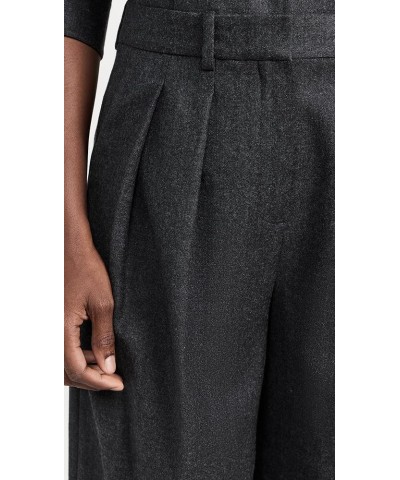 Women's Double Pleat Pants New Charcoal Melange $49.66 Pants