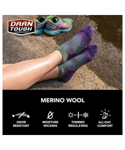 Women's Light Hiker No Show Lightweight with Cushion Marine $10.78 Activewear