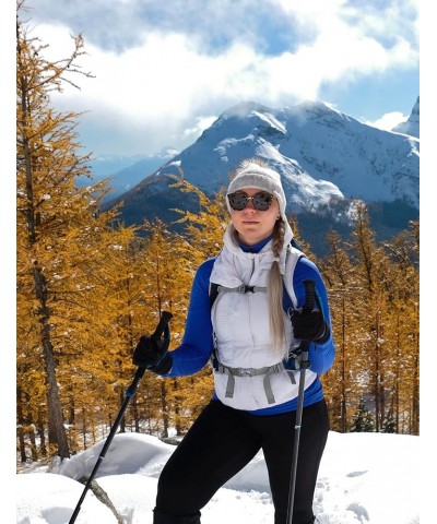 Women's Thermal Shirts Long Sleeve Tops Running Workout Fleece Clothes Cold Weather Mock Neck Hiking Ski Gear Aqua $18.01 Und...