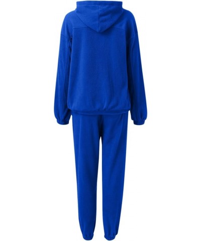 Two Piece Outfits For Women Jogging Suits Athletic Long Sleeve Zipper Sweatsuits Sets Long Pant Breathable Hooded Joggers Z1-...