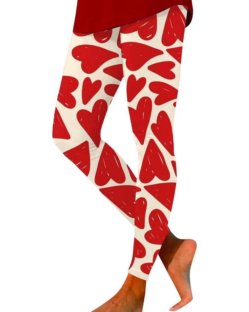 Fleece Leggings for Women Fleece Lined Winter Warm Leggings for Women Thick Thermal Velvet Tights C4 Watermelon Red $8.79 Tops