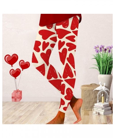 Fleece Leggings for Women Fleece Lined Winter Warm Leggings for Women Thick Thermal Velvet Tights C4 Watermelon Red $8.79 Tops