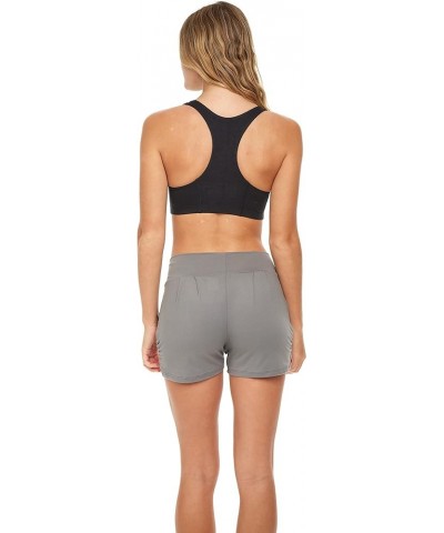 Women's Cotton Spandex Racer Back Bra | 4 Way Stretch Pullover Sport Comfort Bra (Multi-Pack) 5 Pack -Assorted Color Grab Bag...
