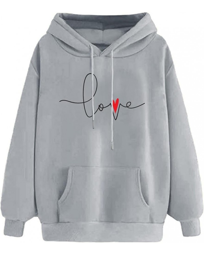 Womens Hoodies Graphic Cute Heartbeat Sweashirts for Teen Girls Oversized Pullover Casual Trendy Long Sleeve Hoodie Womens Ho...