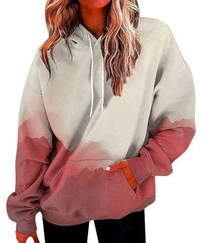 Y2K Clothes, Womens Oversized Sweatshirt Crewneck Loose Fit Long Sleeve Pullover 2023 Fall Casual Clothes Hoodie Top B-pink $...