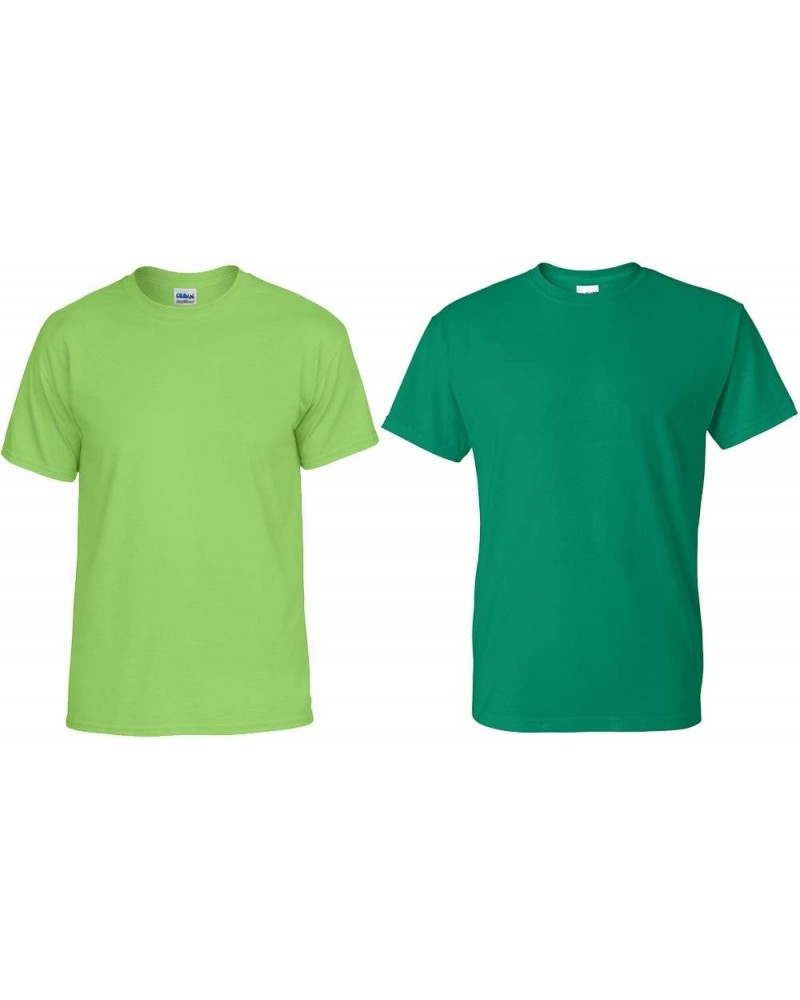 DryBlend T-Shirt, Style G8000, Multipack Lime/Kellygreen $7.88 T-Shirts